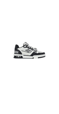 Louis Vuitton Trainer Black Monogram & White