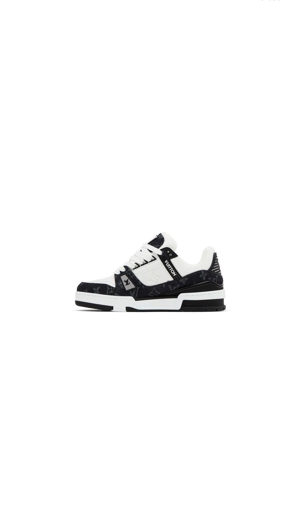 Louis Vuitton Trainer Monogram Black & White