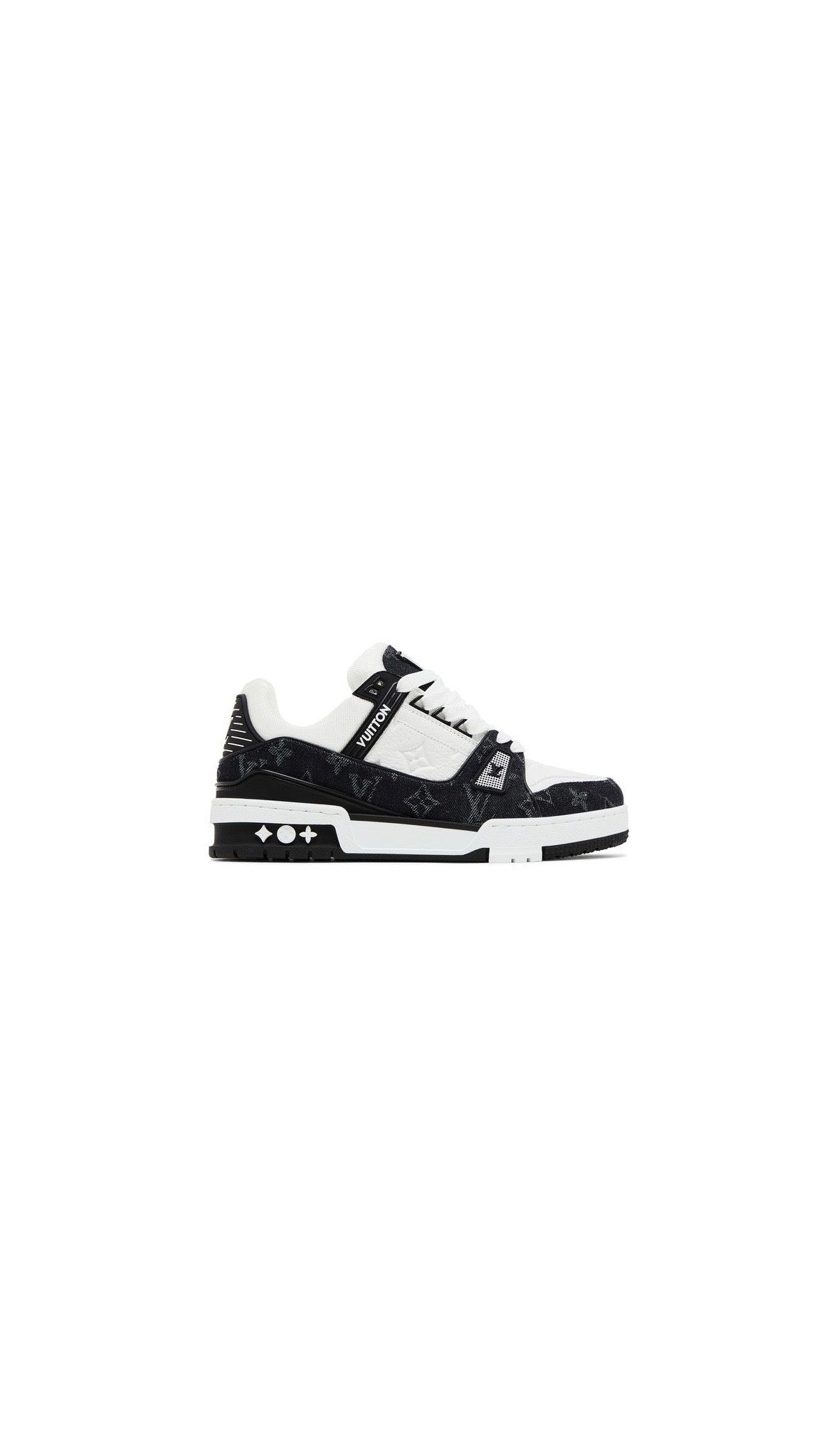 Louis Vuitton Trainer Monogram Black & White