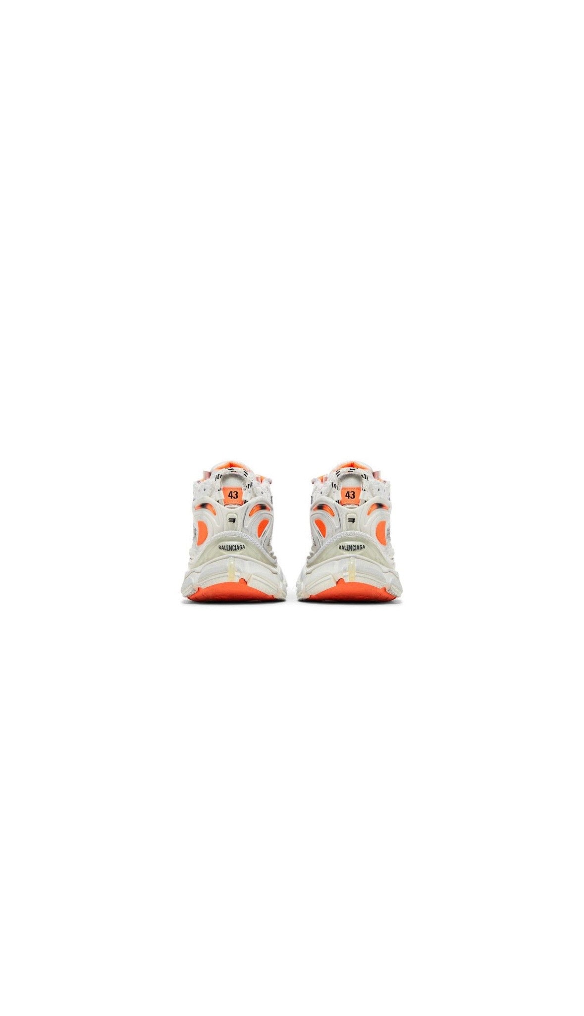 Balenciaga Runner White Orange