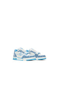 Louis Vuitton Trainer Blue Denim & White