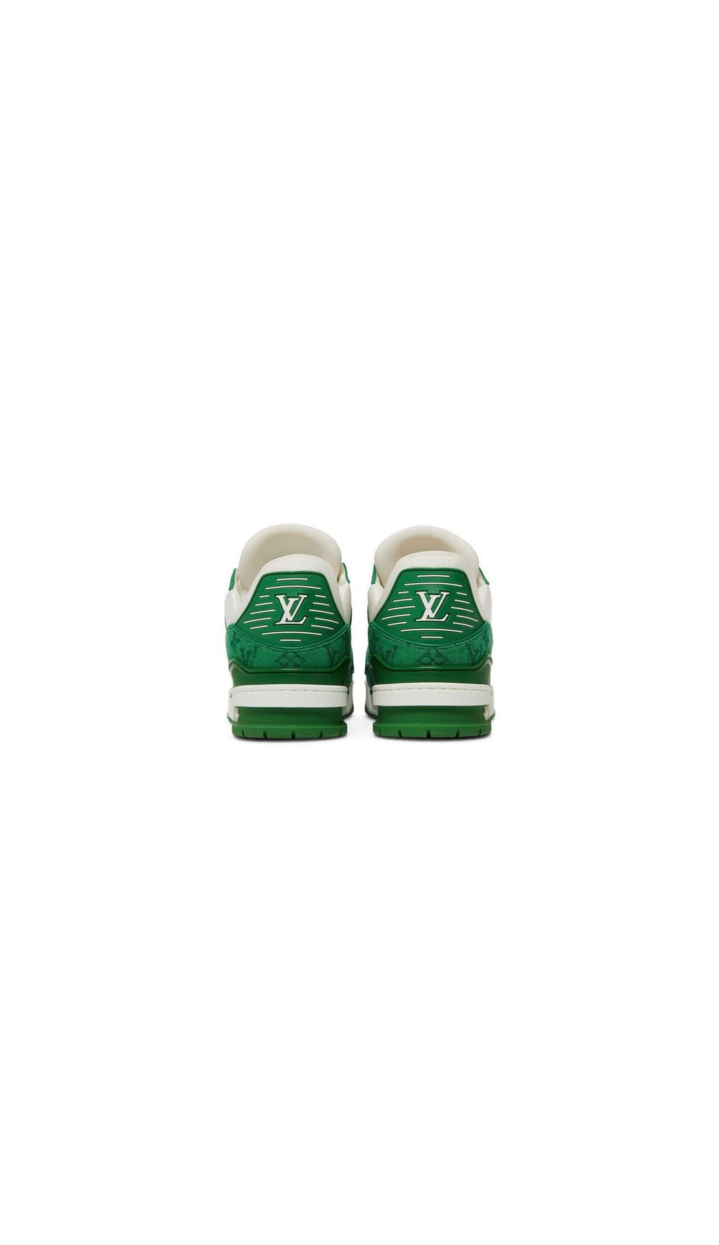 Louis Vuitton Trainer Green & White