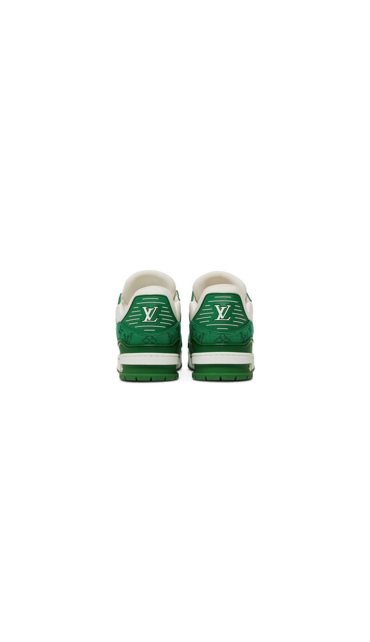 Louis Vuitton Trainer Green & White